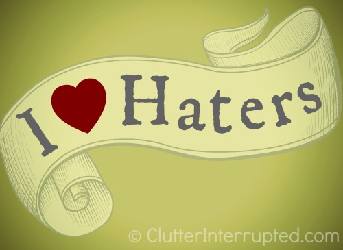 I_Love_Haters_Bumper_Sticker